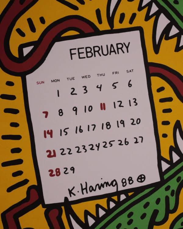 Keith Haring - Pop Shop Calendar 1988 - immagine 2