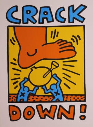 Keith Haring - Crack Down!