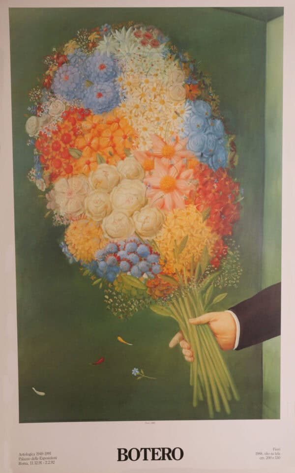 Fernando Botero - Fiori, 1988
