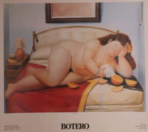 Fernando Botero - La lettera, 1979