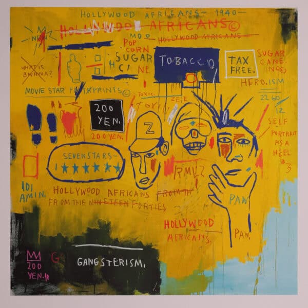 Jean-Michel Basquiat - Hollywood Africans