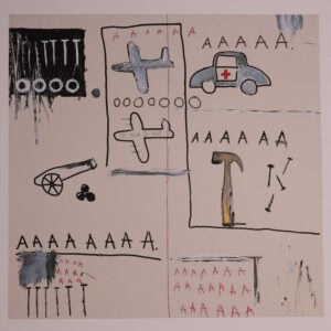 Jean-Michel Basquiat - Untlited (Vehicles)