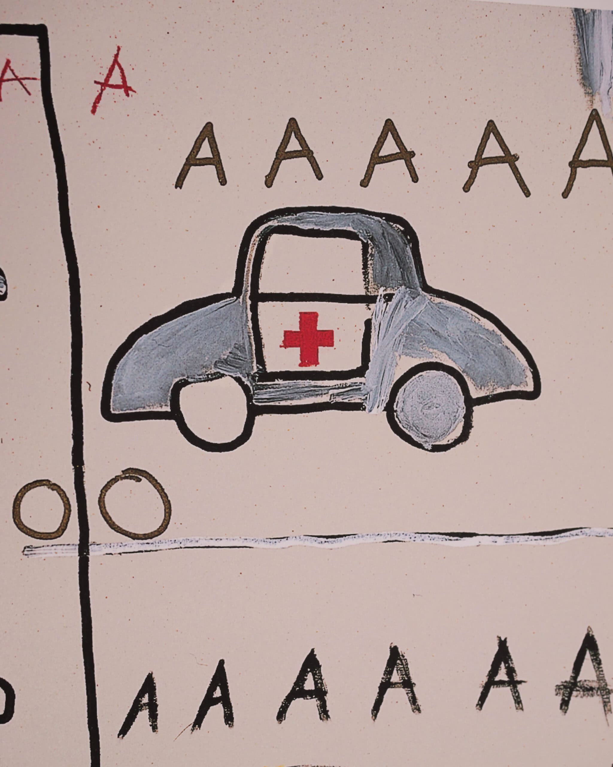 Jean-Michel Basquiat - Untlited (Vehicles) - immagine 3