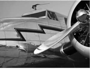 Vintage Aircraft Close-Up