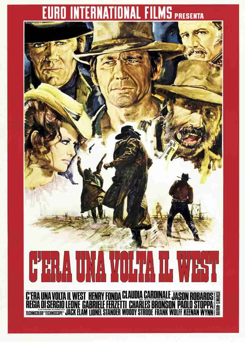 Manifesto del film C'era una volta il west