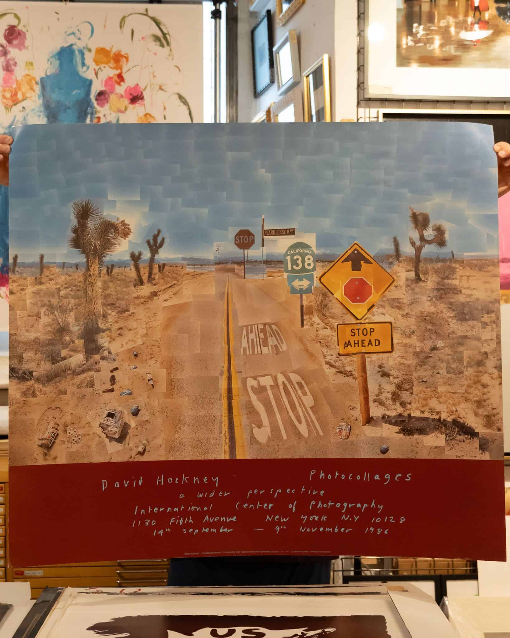 DAVID HOCKNEY - Pearl Blossom Highway