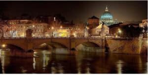 Rome at night