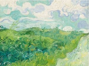 Vincent van Gogh - Green Wheat Fields, Auvers