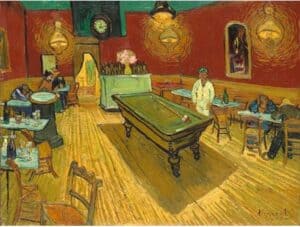 Vincent van Gogh - The Night Cafe (detail)
