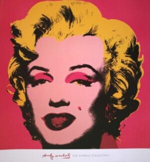 Andy Warhol - Marilyn Monroe Hot pink