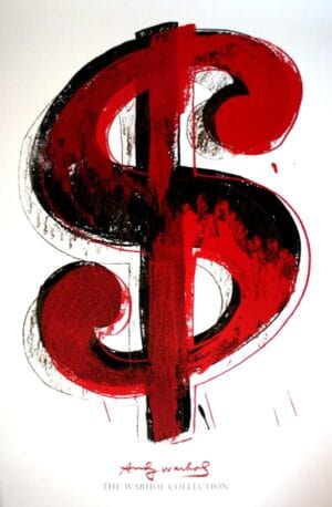 Andy Warhol - Dollar sign