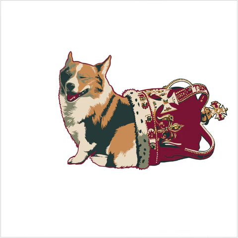 Opera Corgi Crown di Ivan Canu