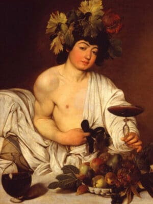 Caravaggio - Bacco adolescente