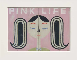 Opera Pink life di Daniele Melani in arte Spider