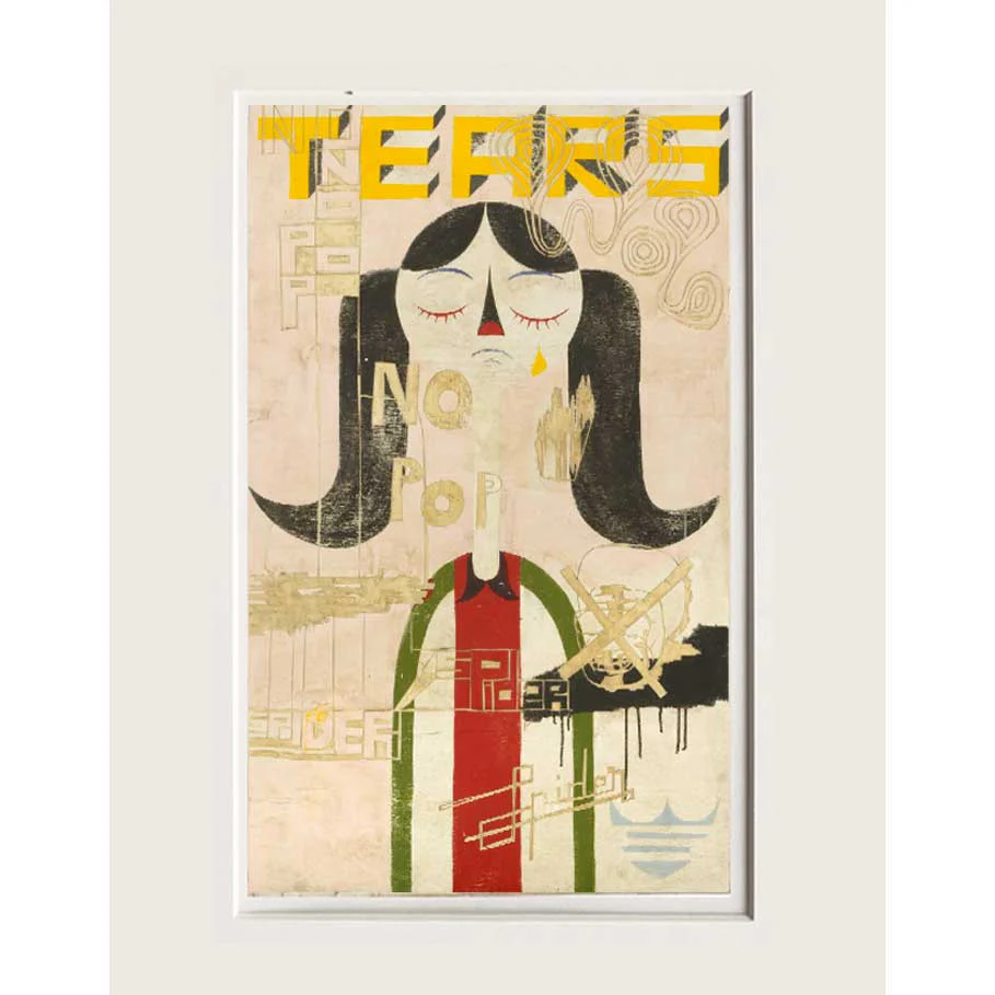 Opera Tears di Daniele Melani in arte Spider