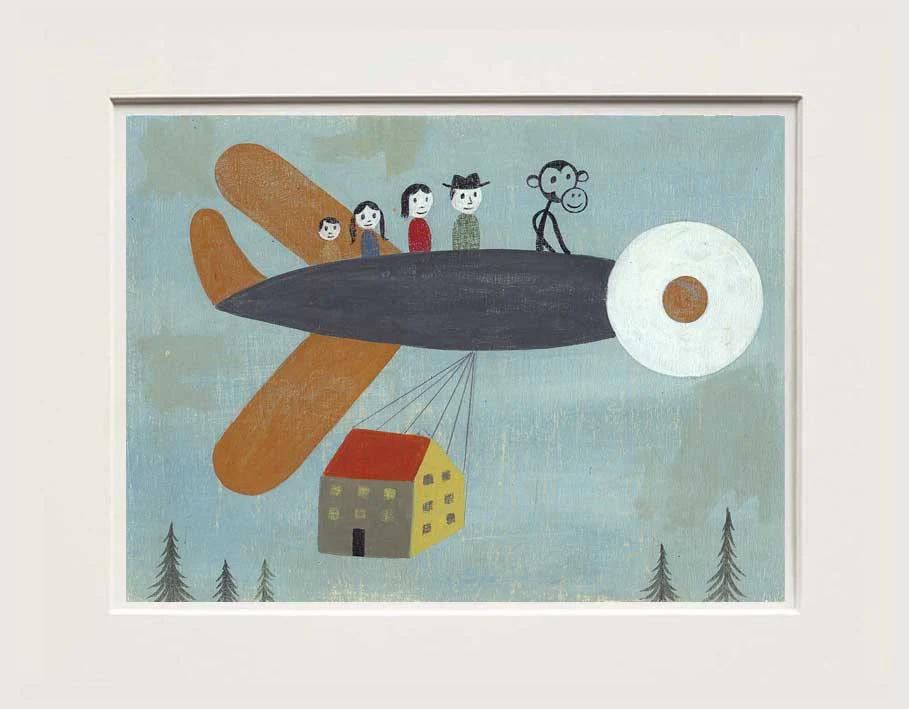 Opera Il volo di Daniele Melani in arte Spider