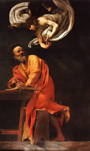 Caravaggio - San Matteo e l'Angelo