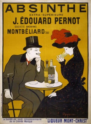Poster pubblicitario Absinthe Pernot