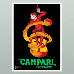 Poster pubblicitario Bitter Campari