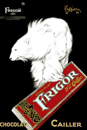 Poster pubblicitario Chocolat Frigor
