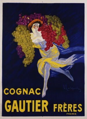 Poster pubblicitario Cognac Gautier