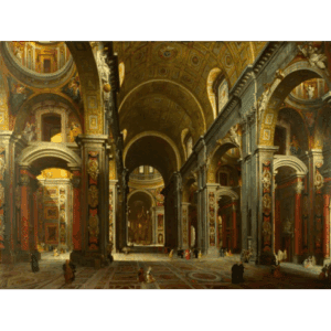 L’interno di San Pietro a Roma