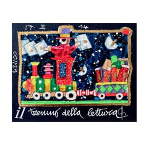 Il trenino della lettura (nero)