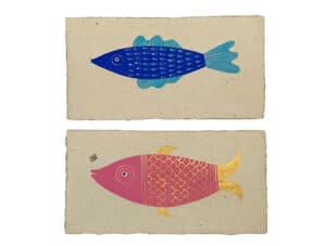 Pesci su carta buthan (grandi)