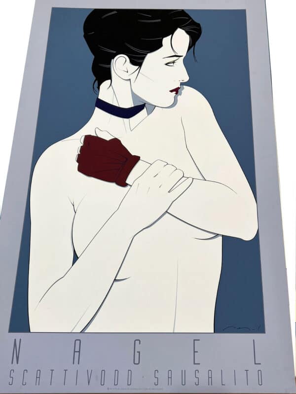 Manifesto di Patrick Nagel-Donna con guanto - immagine 3