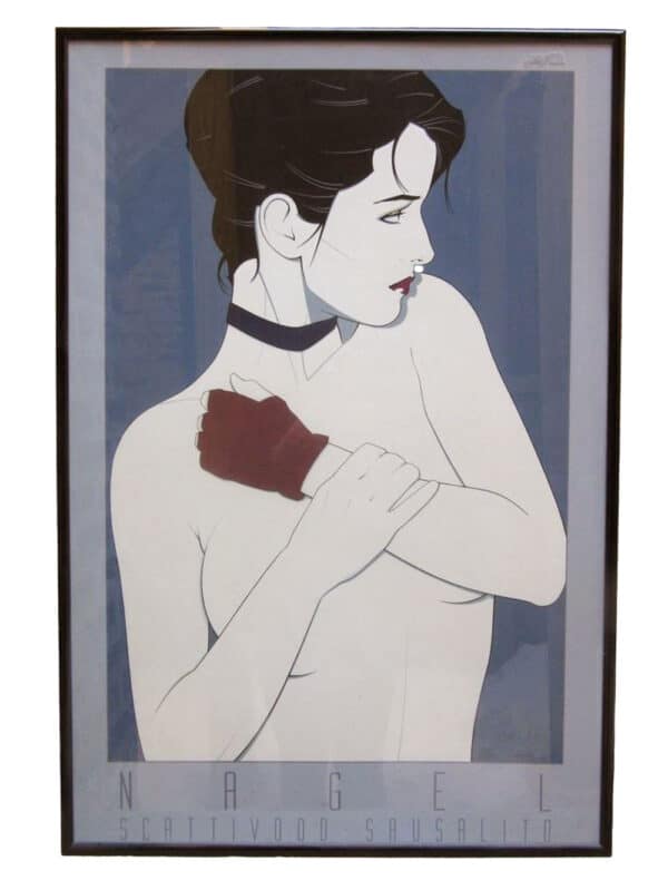 Manifesto di Patrick Nagel-Donna con guanto - immagine 2