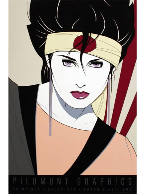 Manifesto di Patrick Nagel-Sushi Girl