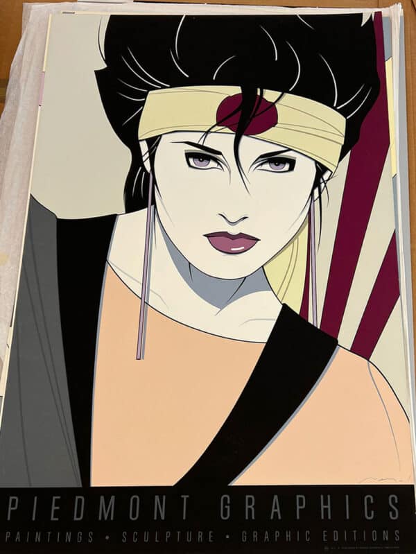 Manifesto di Patrick Nagel-Sushi Girl - immagine 2