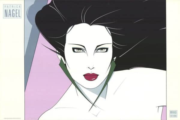 Manifesto di Patrick Nagel-Commemorativo #15