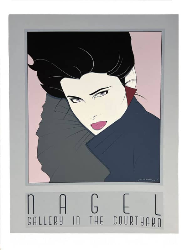 Manifesto di Patrick Nagel-Pink Lips - immagine 2