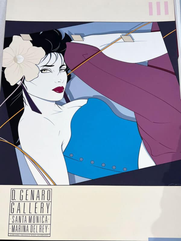 Manifesto di Patrick Nagel-Commemorative #9