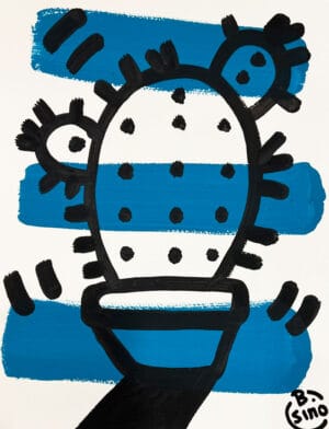 Cactus 1 - Opera su carta