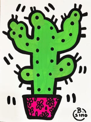 Cactus 2 - Opera su carta