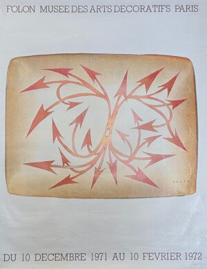 Folon - Mostra Musée des Arts Décoratifs di Parigi (1971)